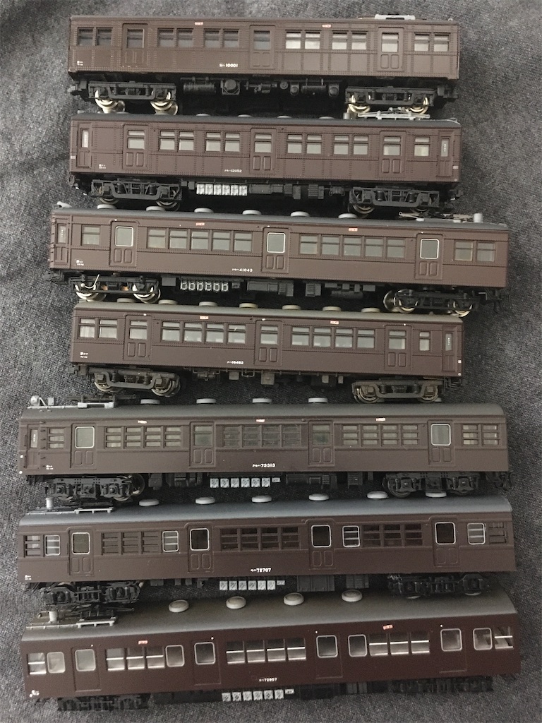 イエロートレイン製キット 国鉄山手線モハ10形を製作しました！ - 傘縫