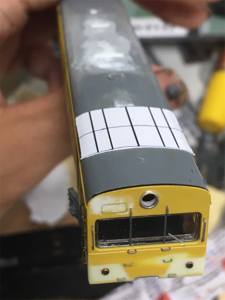 Nゲージ 西武411系風の電車を作りました(仮完成) - 傘縫みたちの魔法図書館