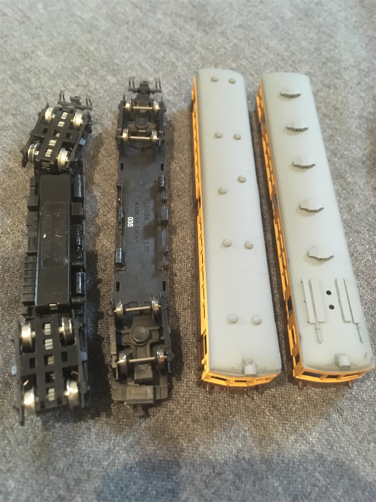 Nゲージ 西武鉄道 クハ1101 kitcheN真鍮キット組立品 Nゲージ 西武鉄道 新101系 新塗色 4両 増結セット 鉄道模型 電車