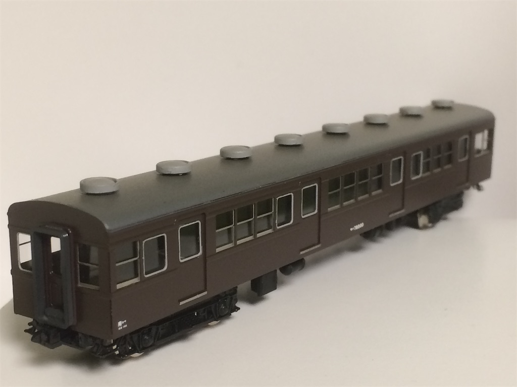 Nゲージ 国鉄サハ78原型 イエロートレイン真鍮キット組立品 旧型