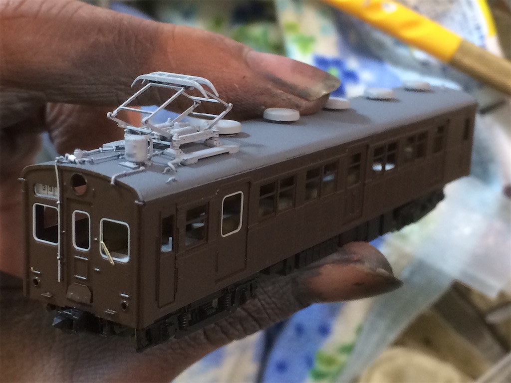 Nゲージ 国鉄クモヤ22111を製作！(kitcheN製キット組) 旧国事業用車