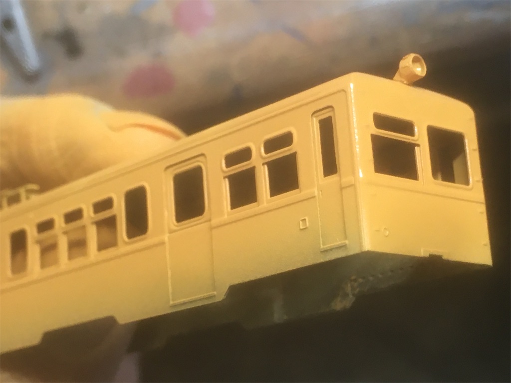 Nゲージ蒲原鉄道モハ91(しもたか企画製キット組立) 制作記 - 傘