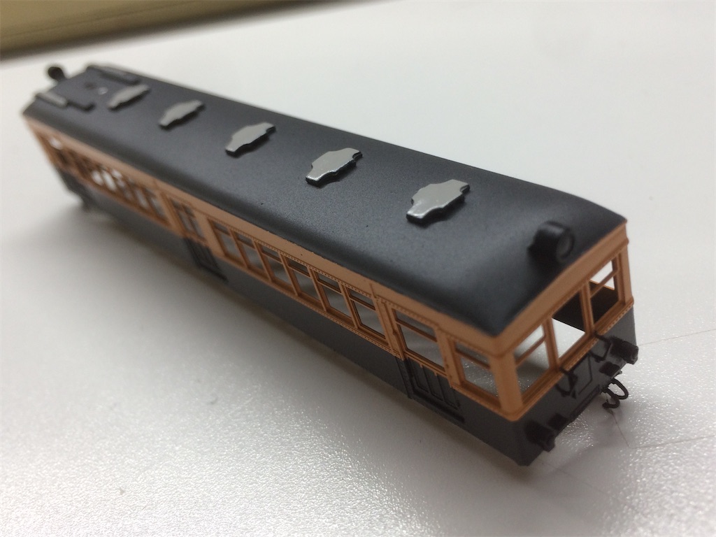 Nゲージ 近江鉄道500系の制作 - 傘縫みたちの魔法図書館