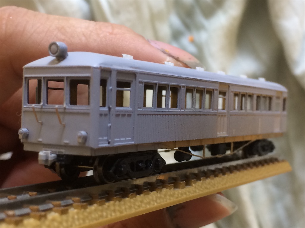 Nゲージ 西武鉄道クハ1201(多摩湖線600v)を制作！ - 傘縫みたち