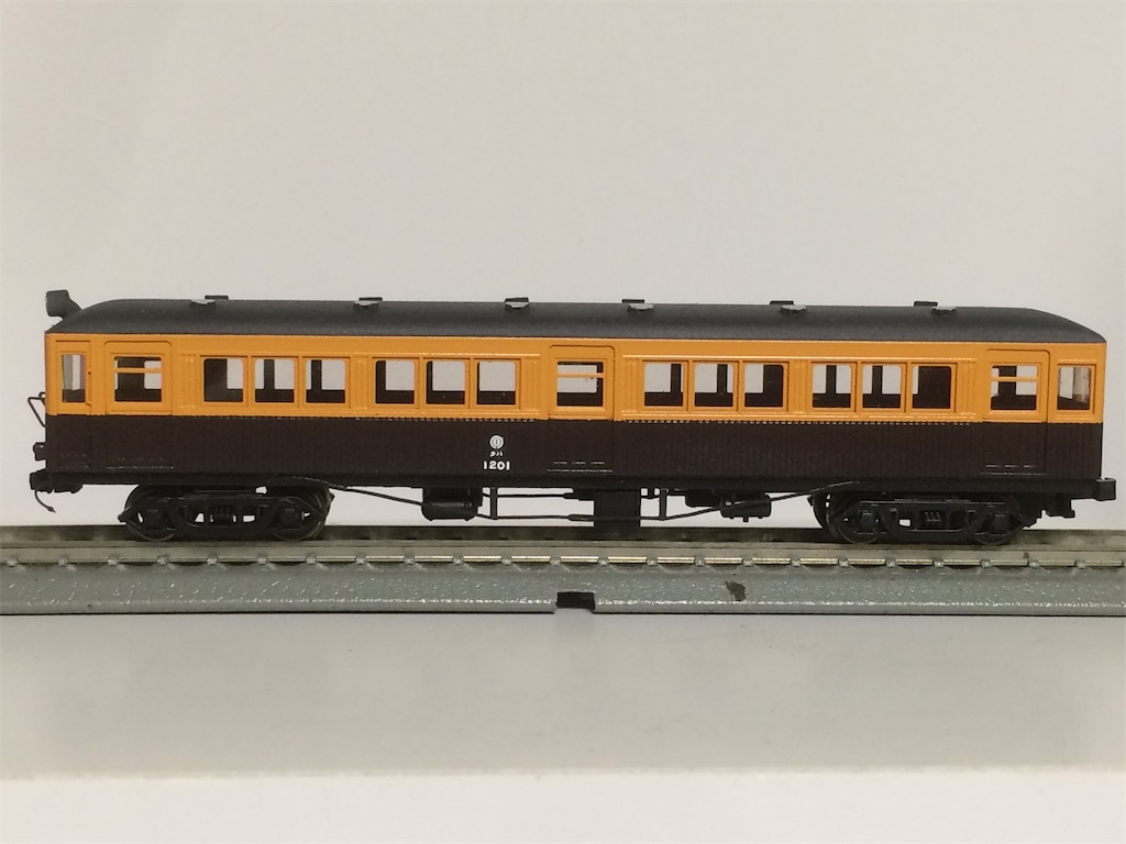 Nゲージ 西武鉄道クハ1201(多摩湖線600v)を制作！ - 傘縫みたちの魔法
