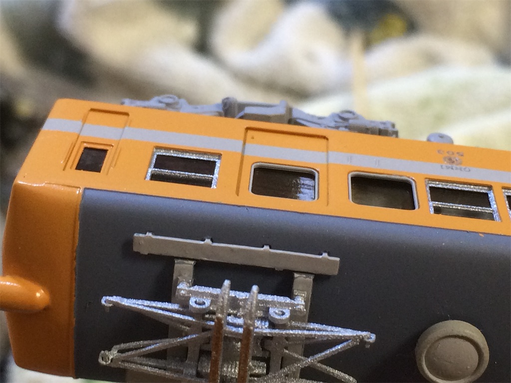 Nゲージ 近江鉄道500系の制作 - 傘縫みたちの魔法図書館