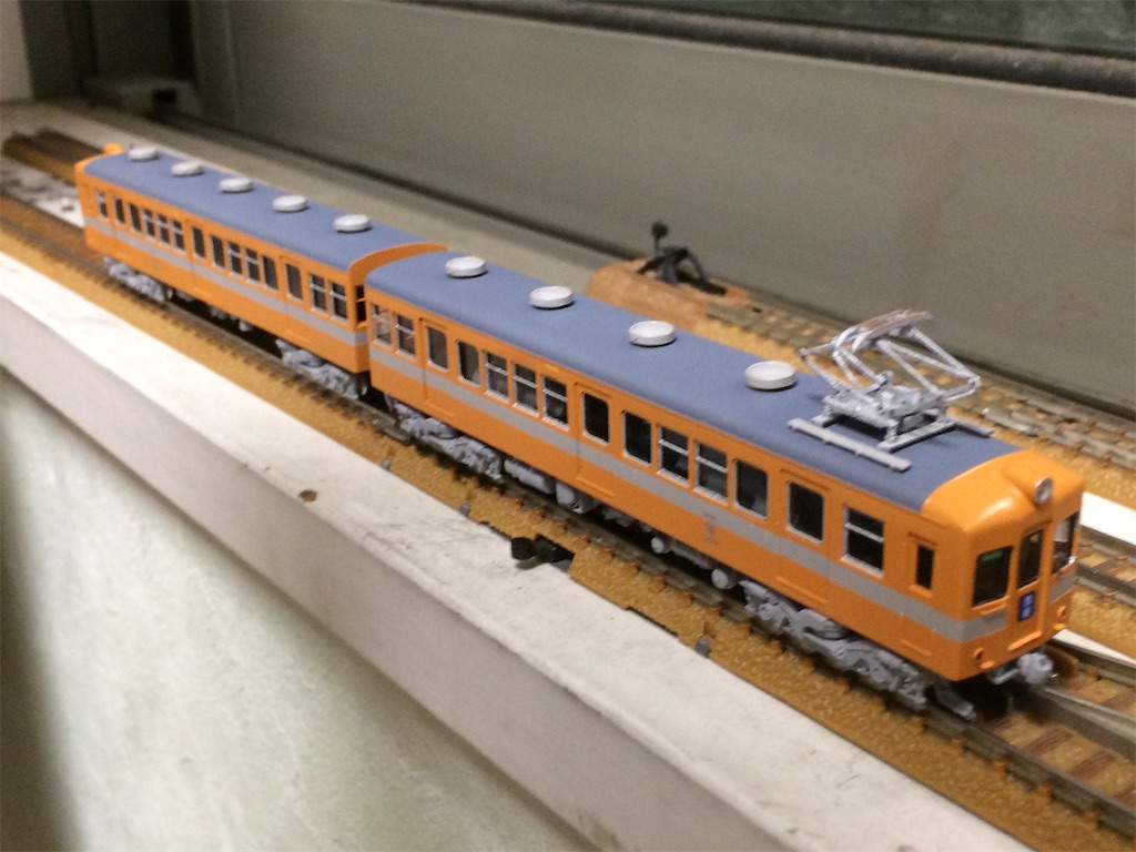 Nゲージ 近江鉄道500系の制作 - 傘縫みたちの魔法図書館