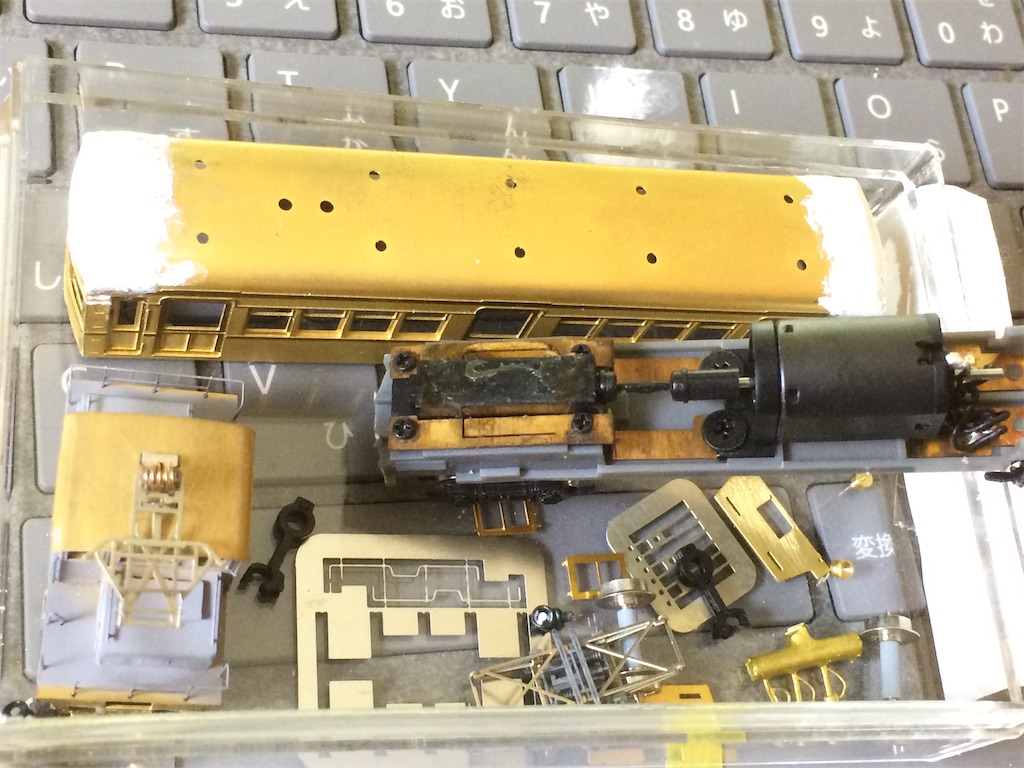 日本油脂専用線1号機 1/87 12mm フルスクラッチ 動力付き hoゲージ 日本油脂専用線1号機 1/87 12mm フルスクラッチ 動力付き ho
