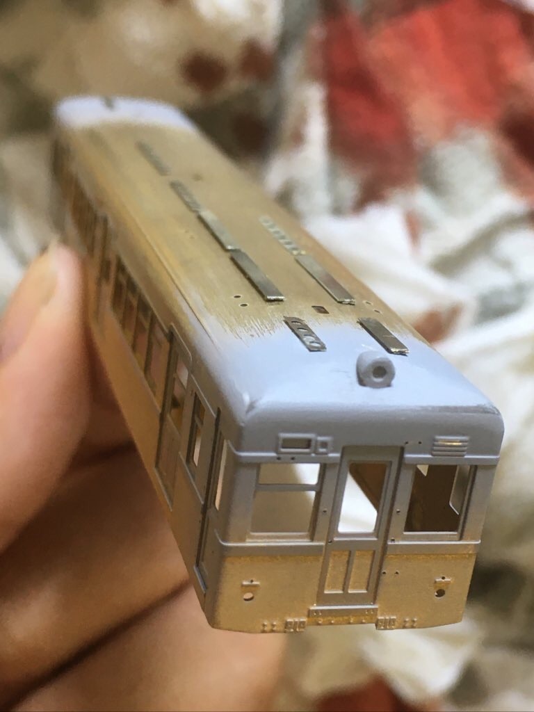 nゲージ 国鉄クハ16436(旧クハ65張上屋根車)を制作！ - 傘縫みたちの