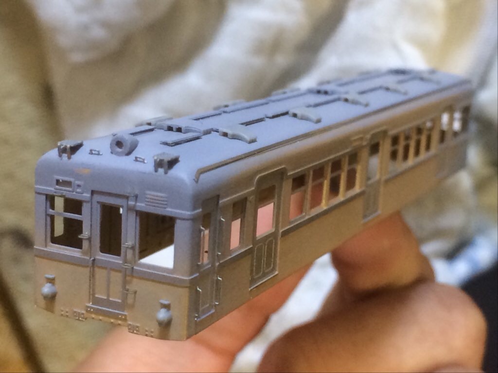 nゲージ 国鉄クハ16436(旧クハ65張上屋根車)を制作！ - 傘縫みたちの