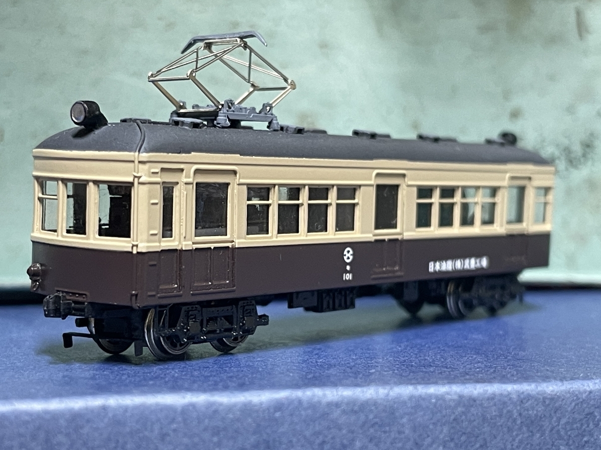 Nゲージ 日本油脂専用鉄道モ101 制作記(kitcheN真鍮キット組) - 傘縫み