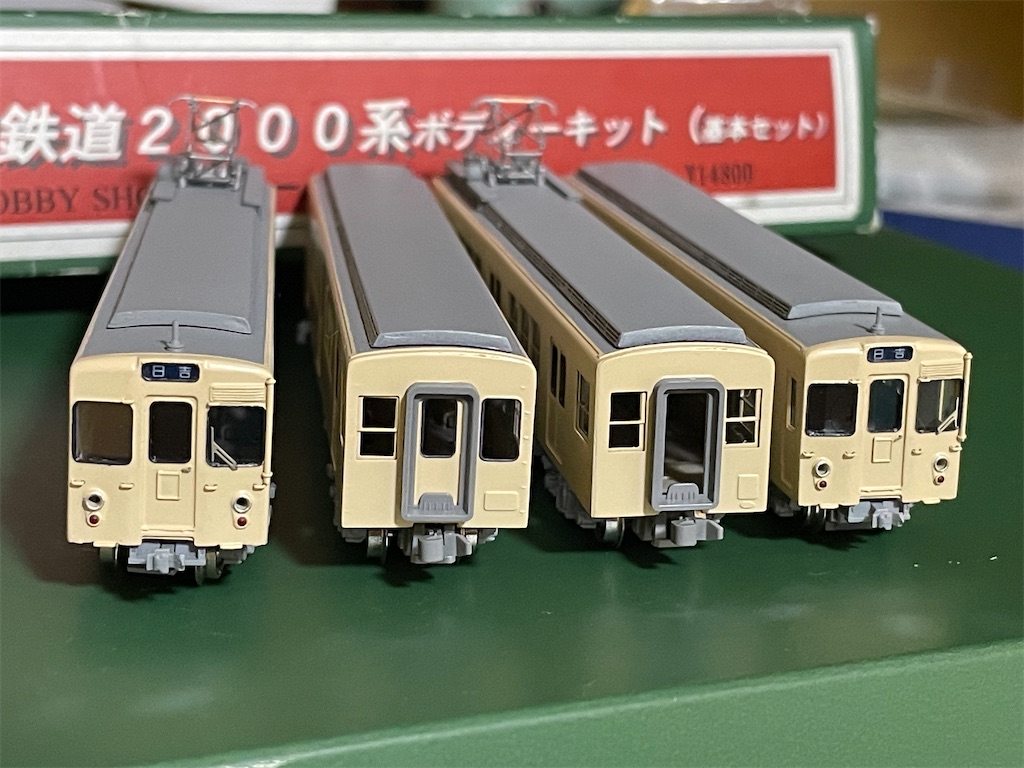 Nゲージ 東武鉄道2080系先頭車 2181 東武2000系真鍮キット組立加工品 Nゲージ 東武鉄道2080系先頭車 2181 東武2000系真鍮キット組立