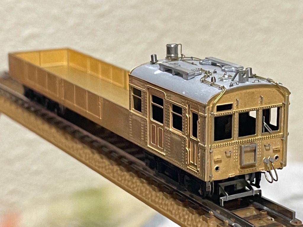 Nゲージ 国鉄クモル24+クル29 旧型国電配給電車を製作！ - 傘縫みたち
