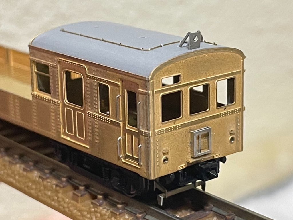 Nゲージ 国鉄クモル24+クル29 旧型国電配給電車を製作！ - 傘縫みたち
