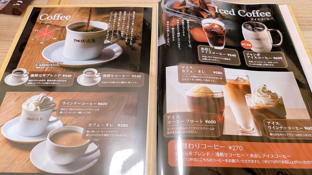 メニュー