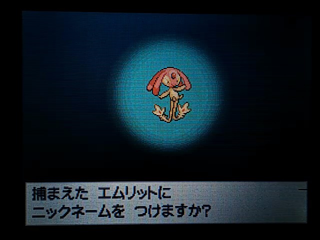 ポケモンbw2 色固定乱数 エムリット編 Master 166のブログ ポケモンbw2 色固定乱数 エムリット編 Master 166のブログ