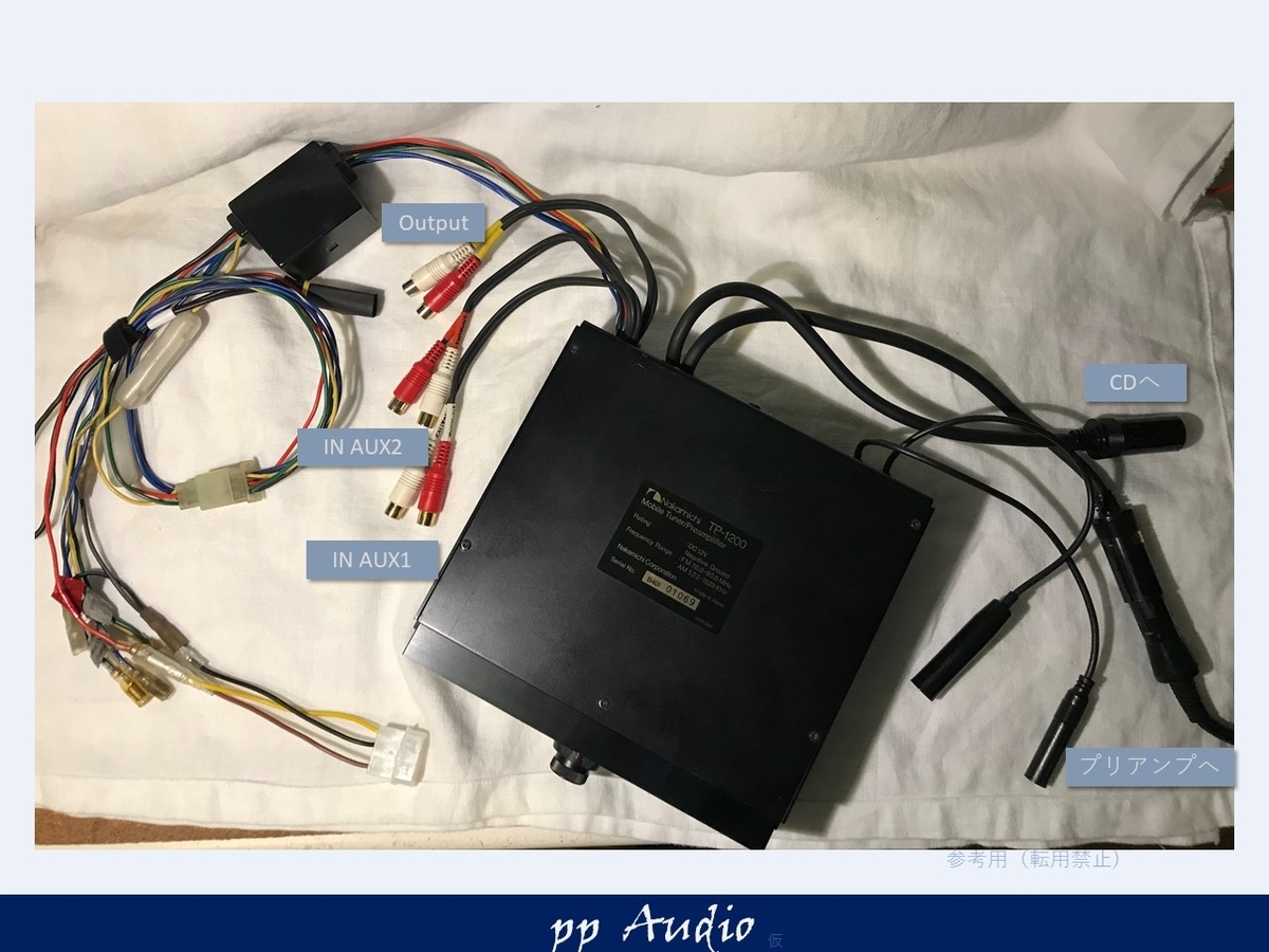 Nakamichi TD-1200Ⅱ Nakamichi TD-1200 ll Mobile Tuner Car Audio Cassette Deck