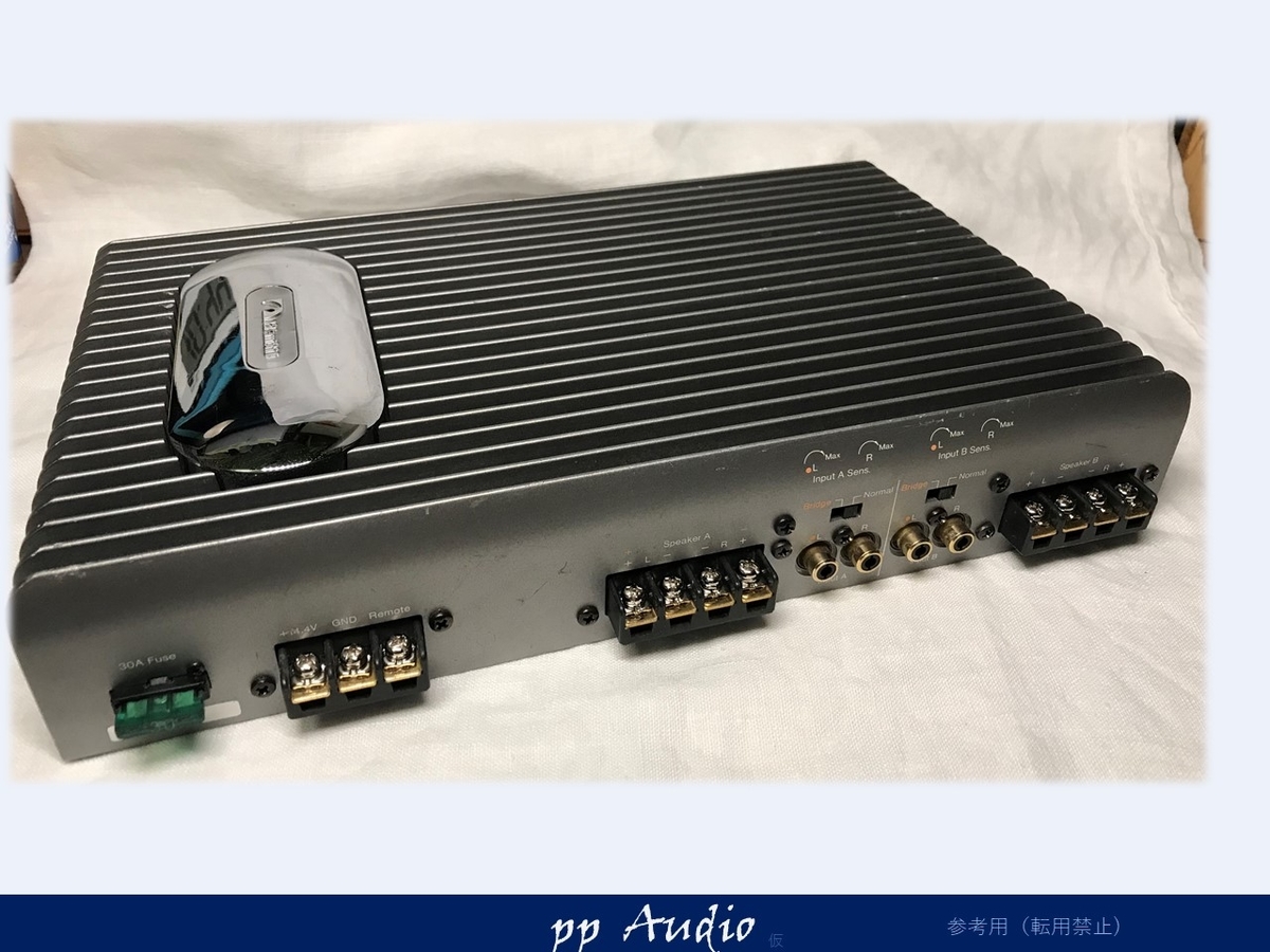 ナカミチ パワーアンプ PA-302 Nakamichi PA-302 モバイルパワーアンプ