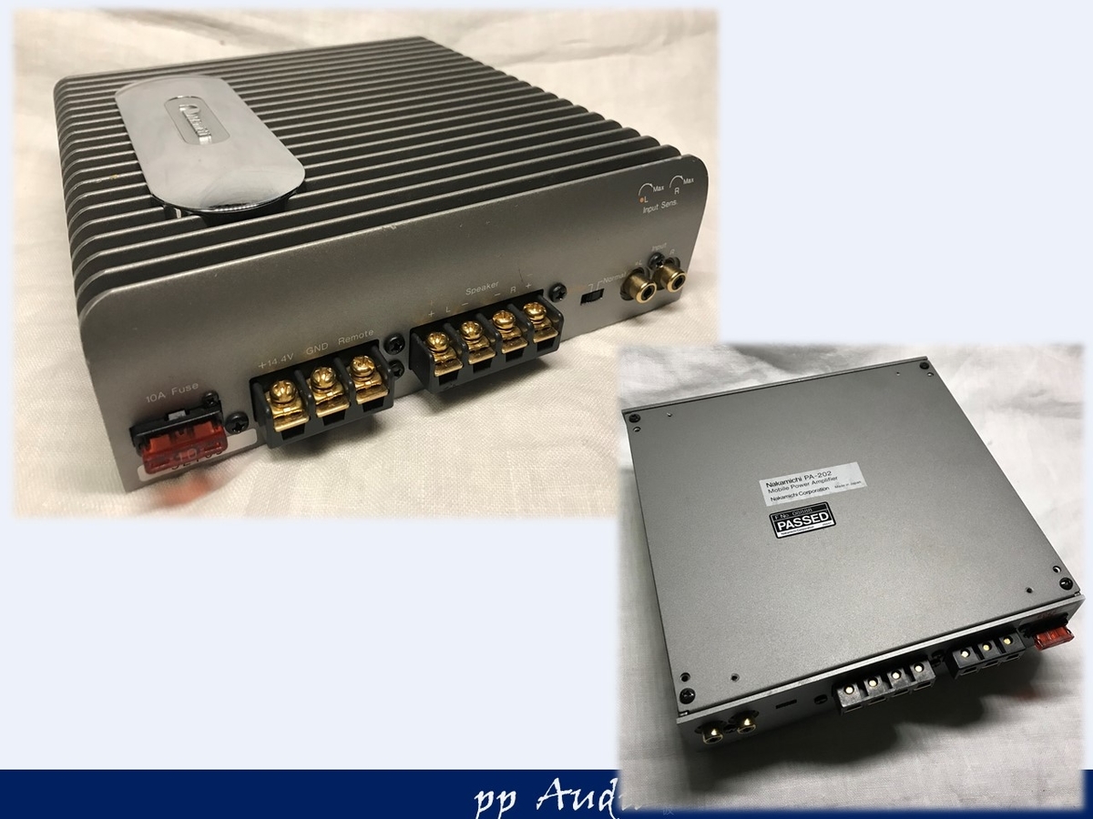 ナカミチ PA-202 メンテ・チューン済 完動美品 アンプ nakamichi