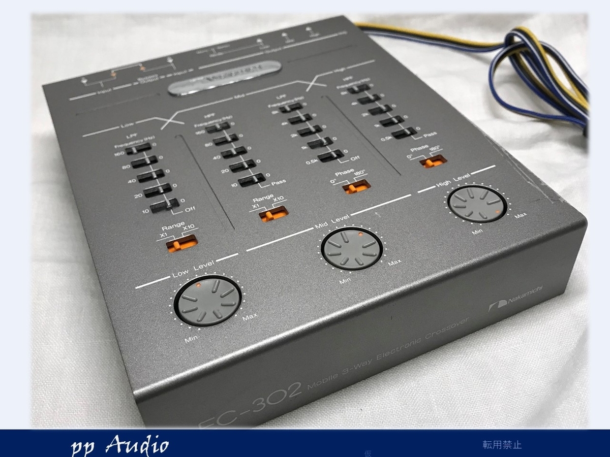 ナカミチ クロスオーバ EC-302 カスタム・メンテナンス 2021-05 - ppAaudio