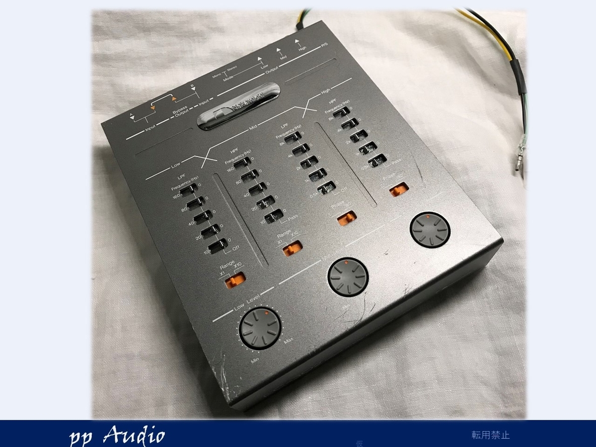 ナカミチ クロスオーバ EC-302 カスタム・メンテナンス 2021-09 - ppAaudio