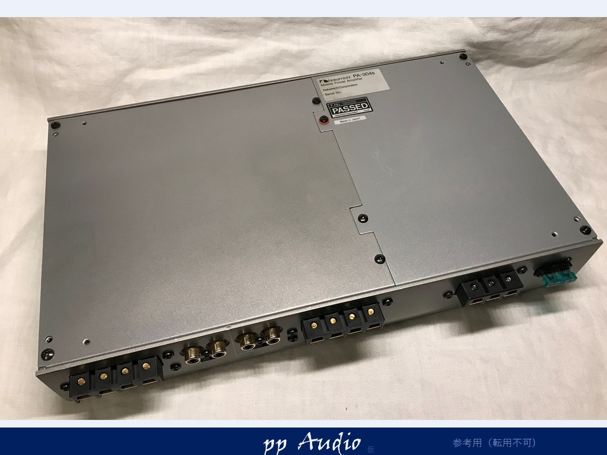 ナカミチ PA-304S カスタム・メンテナンス ('22 1) 整備録 - ppAaudio
