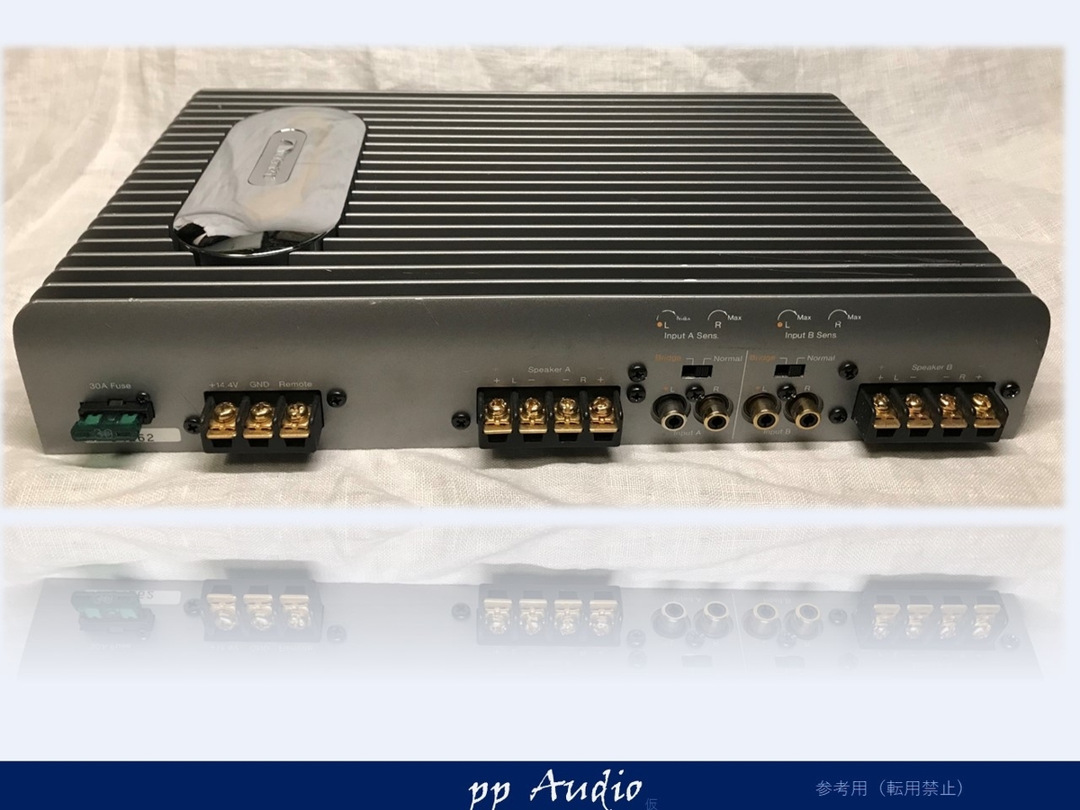 ナカミチ PA-304 パワーアンプ (45W x4ch) 超低ノイズ
