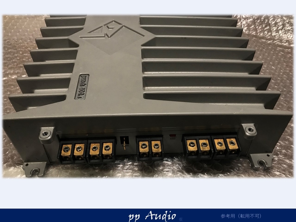 お得な情報満載 Rockford Punch 400.4 クロスオーバ切替基板搭載 パワーアンプ カーオーディオ