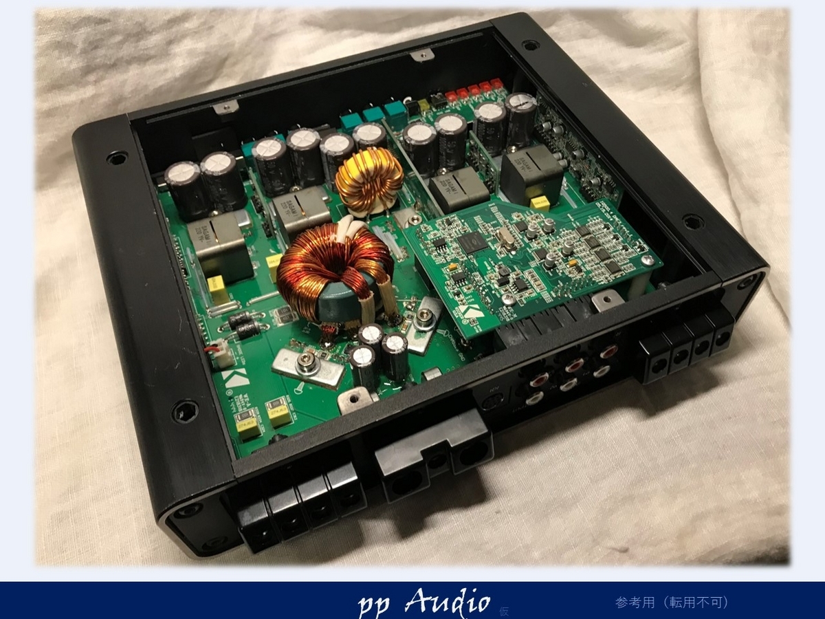 DSP内蔵Class D 4ch パワーアンプ Kicker IQ 500.4 - ppAaudio