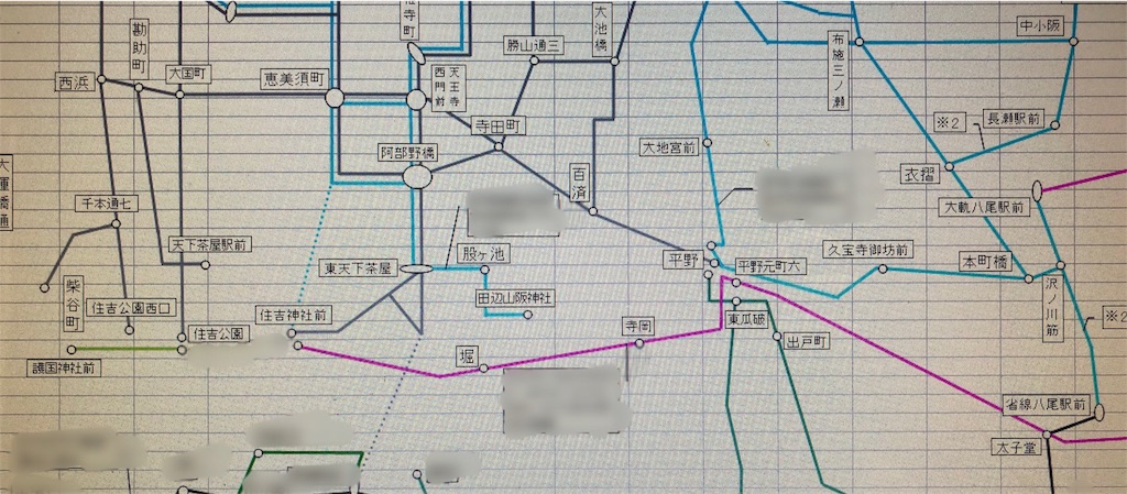 大阪市内 バス 路線図 - HTFYL