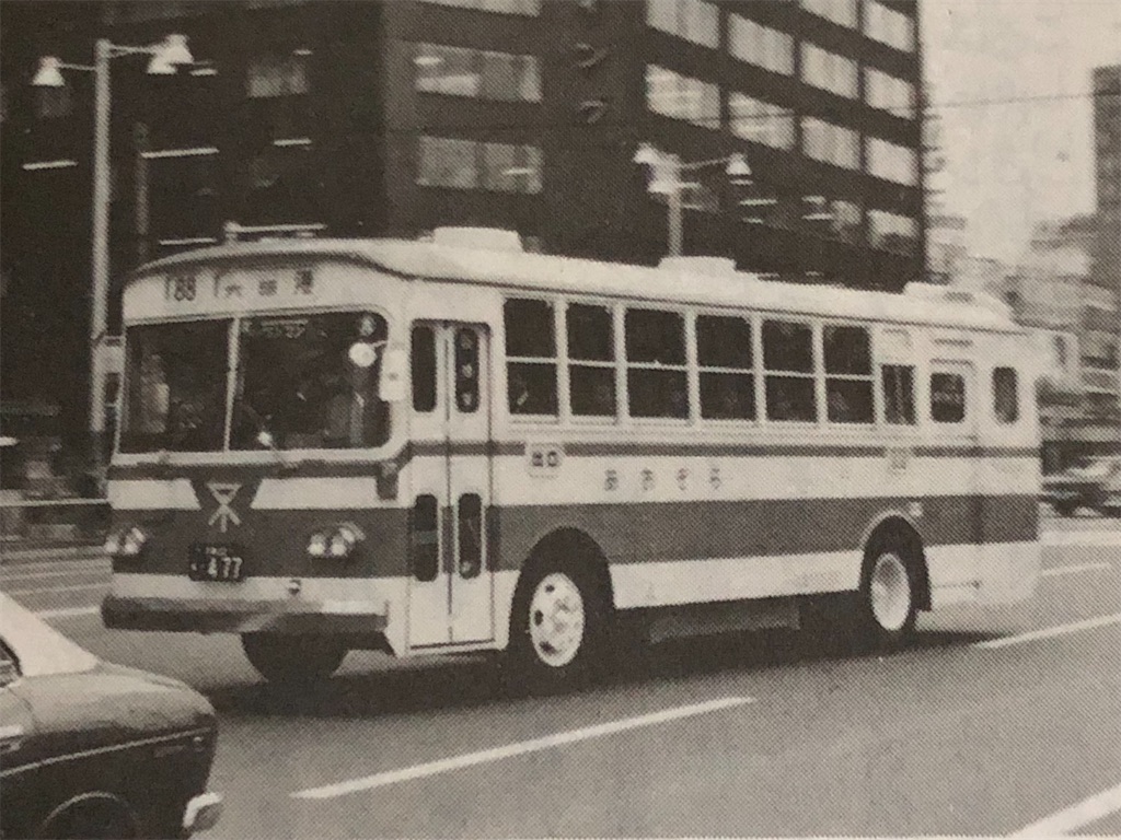 大阪市営バスの電気バス、あおぞら号。 - マツダ交通の見たまま