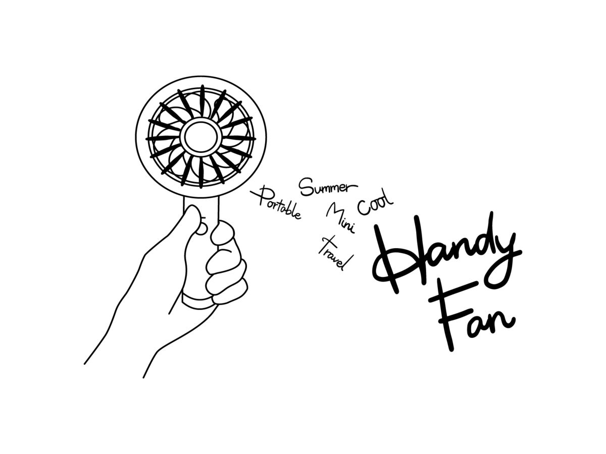 alt="ハンディファン"