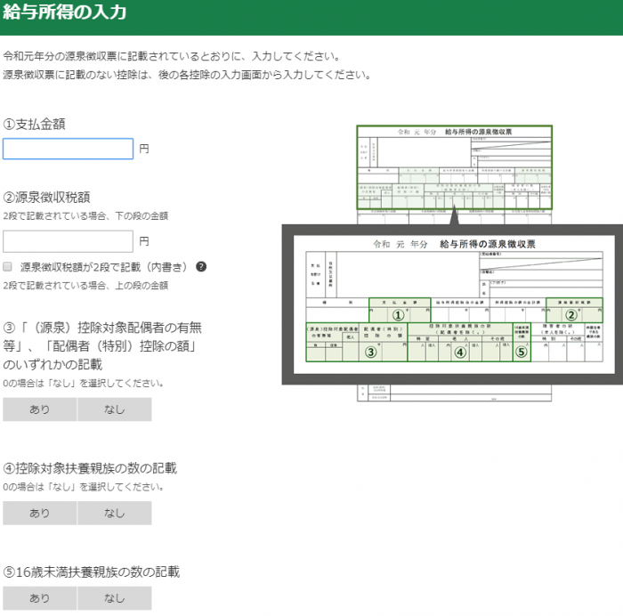 確定申告書B