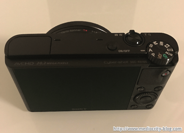rx100 背面 高級コンデジrx100本体