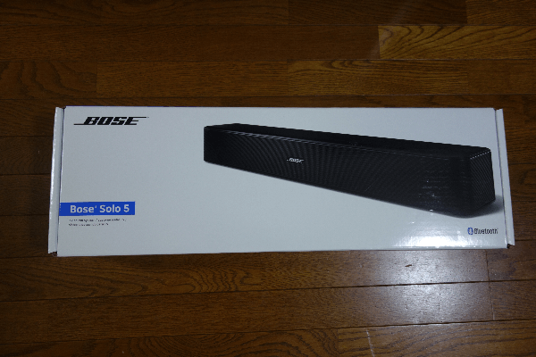 BOSE solo 5開封 BOSE solo 5開封
