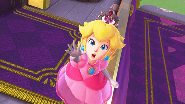 助けを求めるピーチ姫 助けを求めるピーチ姫