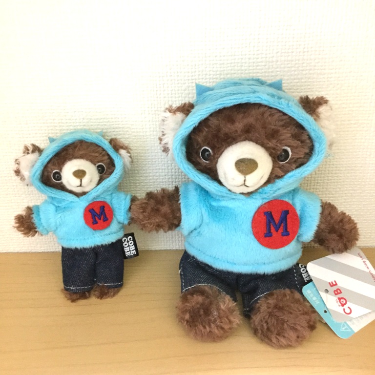 COBECOBEを買った ～レアかもしれないクマのぬいぐるみ