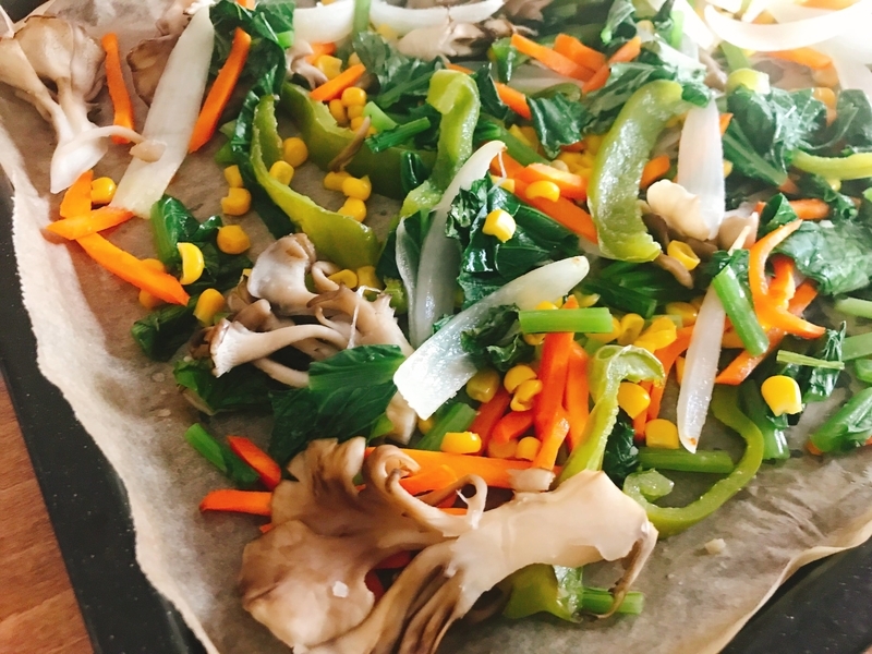 肉なし野菜炒め！野菜が甘い！水っぽくない、シャキシャキ青菜炒め