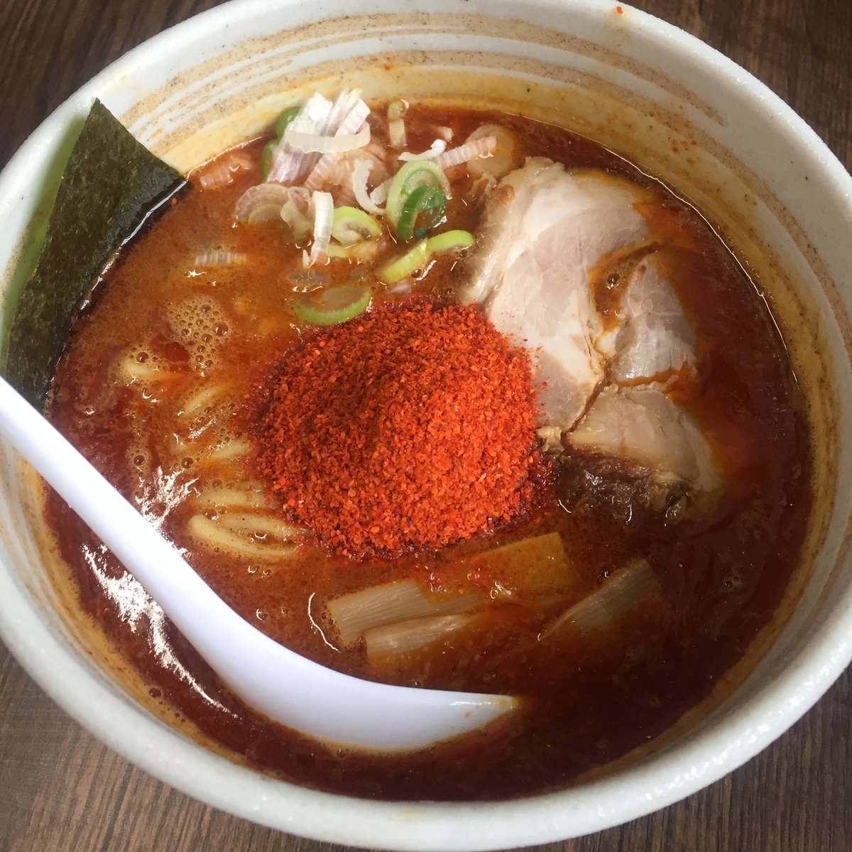 本年百十発目 熊本市 魚雷インター店 麺ぶろがぁk藤 麺食遊記 旨しismでぶった切る