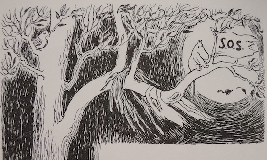 希少 ムーミン 原作 洪水 写真立て 希少 ムーミン 原作 洪水 写真立て