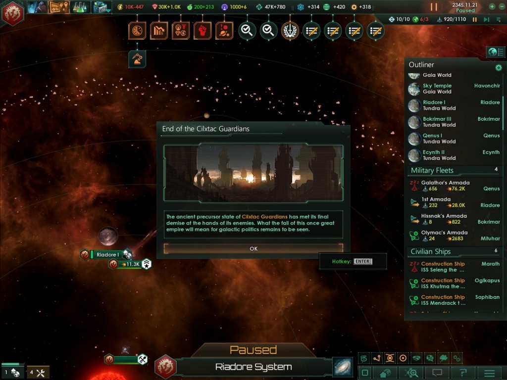 Stellarisプレイ日記 没落帝国との戦い 君ゲーム僕ゲーム