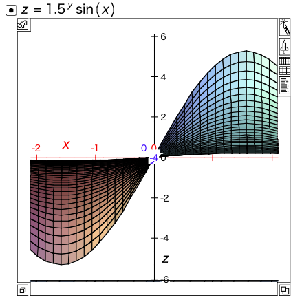 Livemath 数式から曲面を描いてみた(LiveMath) - 理系ツールのクールな使いこなし