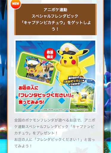 ポケモンフレンダ 限定50名 フレンダピック （タッチパネル搭載