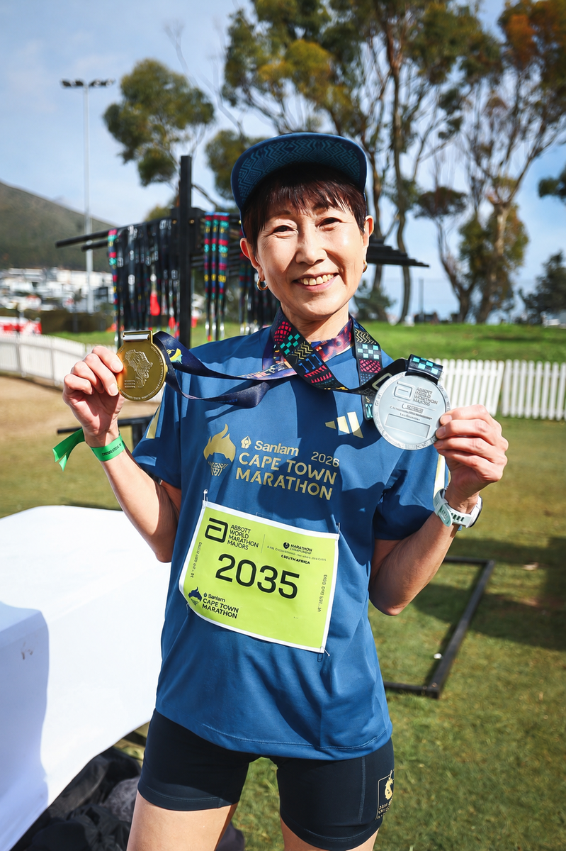  CapeTownMarathonタンクトップ　ケープタウンマラソン Race Report＞ ケープタウンマラソン2026 ケープタウンマラソンまとめ