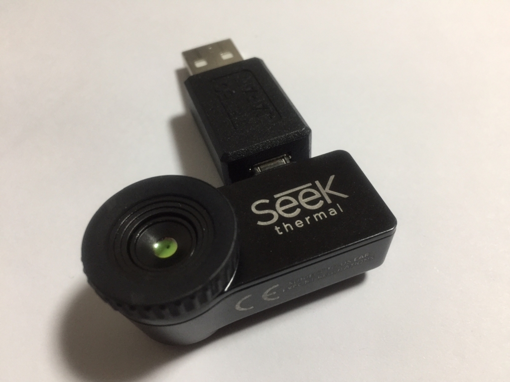 【美品】Seek Thermal シークサーマル iPhone用 サーモカメラ 美品】Seek Thermal シークサーマル iPhone用 サーモカメラ Seek