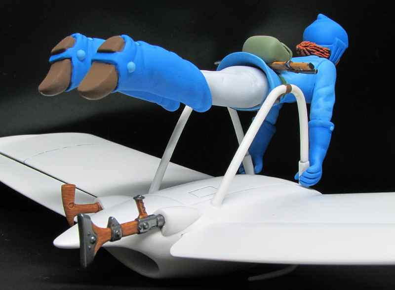 1/20 メーヴェ with ナウシカ 工作 - Miki Shimizu's Modeling Gallery