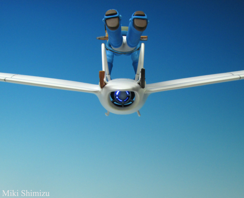 1/20 メーヴェ with ナウシカ - Miki Shimizu's Modeling Gallery