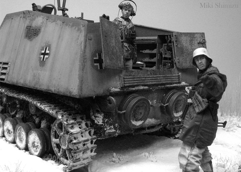 個別 Afv Club 1 35 Nashorn Alpine Figures 1 35 ナースホルン の写真 画像 Miki S S Fotolife