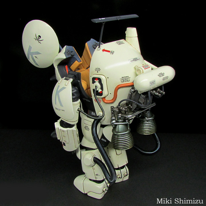 1/20 マシーネン クリーガー Fire Ball - Miki Shimizu's Modeling Gallery