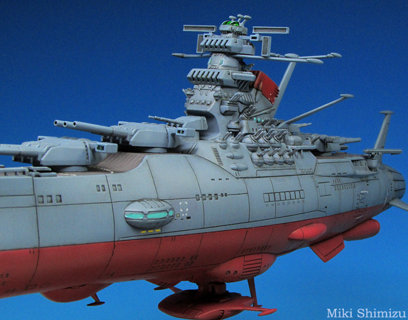 1/1000 宇宙戦艦ヤマト2199 - Miki Shimizu's Modeling Gallery